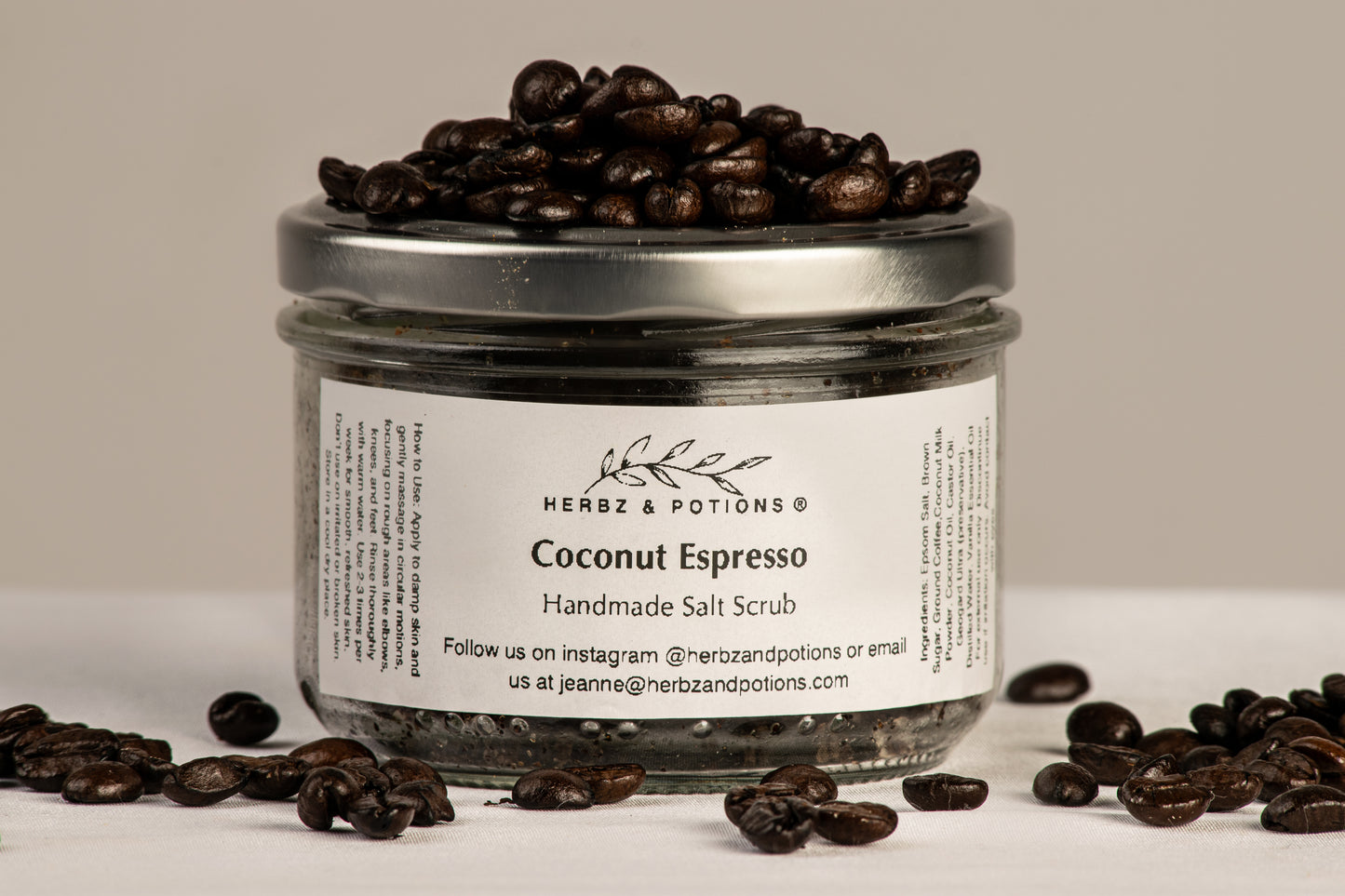 COCONUT ESPRESSO SALT SCRUB