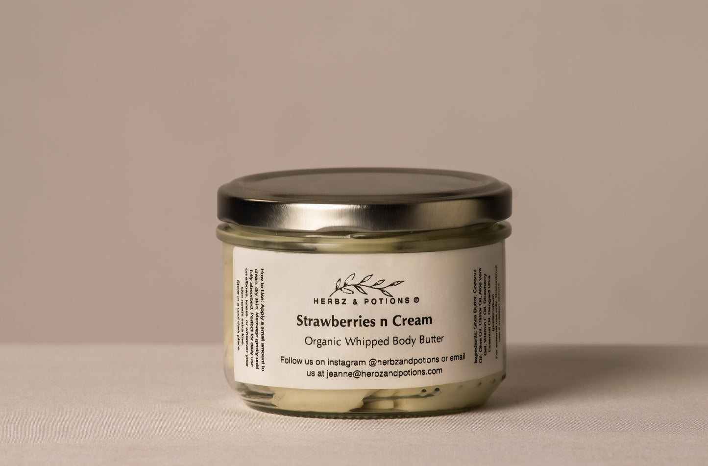 ORGANIC WHIPPED BODY BUTTER