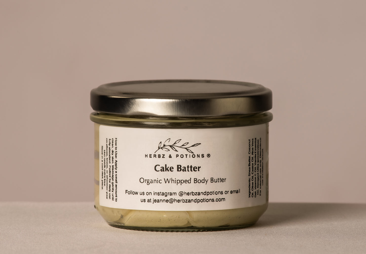 ORGANIC WHIPPED BODY BUTTER