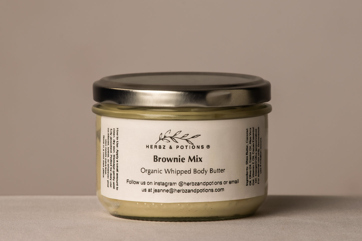 ORGANIC WHIPPED BODY BUTTER
