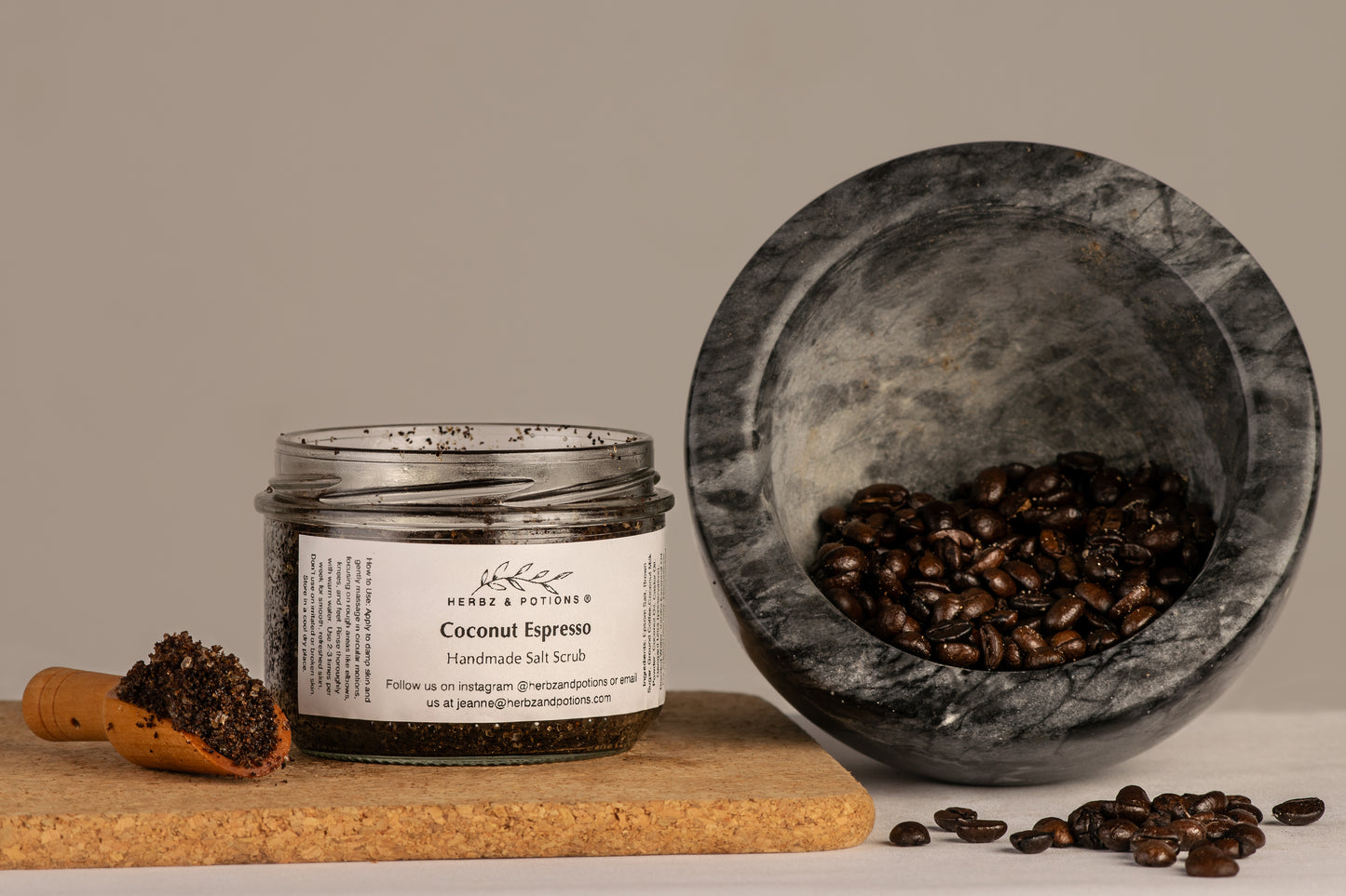 COCONUT ESPRESSO SALT SCRUB